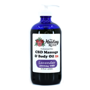 Lavender CBD Massage & Body Oil | 2x
